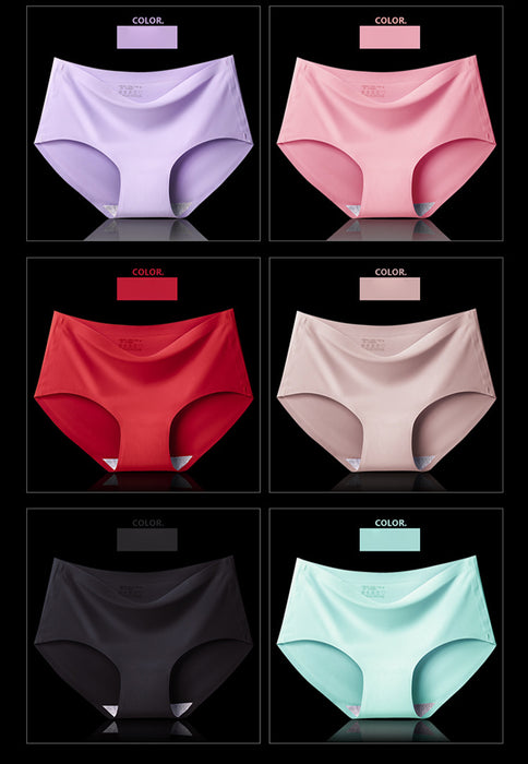 Voler Haut Women Mid -waist Seamless Soft Stretchable Panties (pack of 6)