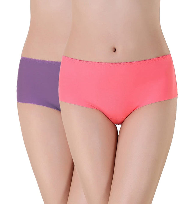 Women Butterfly Print Seamless Stretchable Panties – Combo Pack of Two Pieces