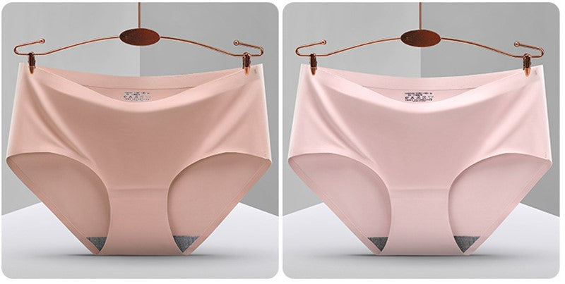 Voler Haut Women Mid -waist Seamless Soft Stretchable Panties combo of two