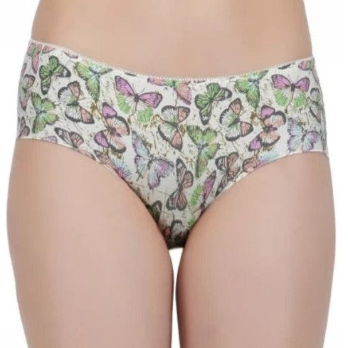 Voler Haut Butterfly Print Panties - Seamless, Soft and Stretchable Fabric (Pack of 1)