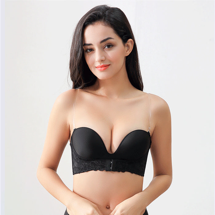Voler Haut Women Transparent Shoulder Bra Straps