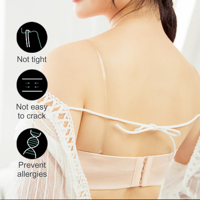 Voler Haut Women Transparent Shoulder Bra Straps