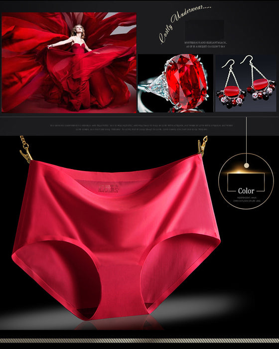 Voler Haut Women Mid -waist Seamless Soft Stretchable Panties