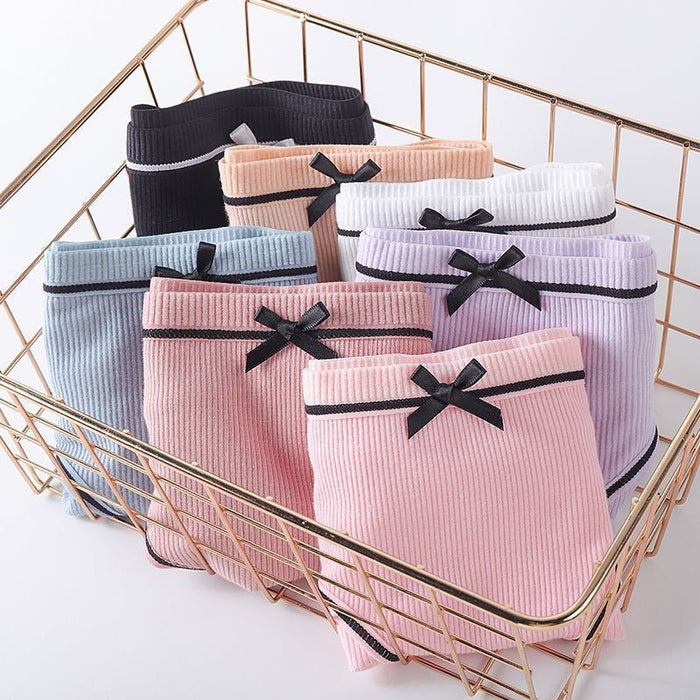 Voler Haut Women Seamless Feel Ribbed Cotton Hipster Panties Combo Pack (Assorted Mix Any two panties)