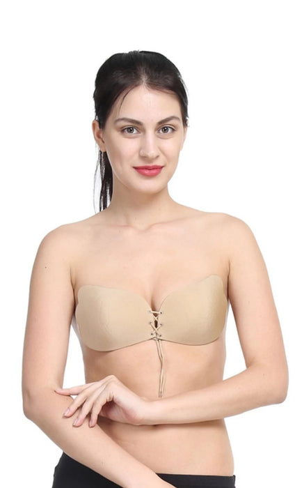Voler Haut Women Invisible Stick On Push up bra