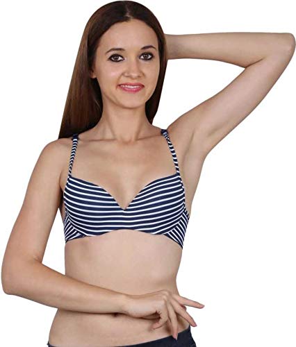 Voler Haut Lightly Padded Underwired Seamless Stripes Bra — VolerHaut