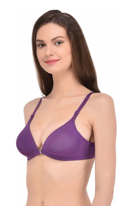 Voler Haut Front Closure Plastic Hook Bra