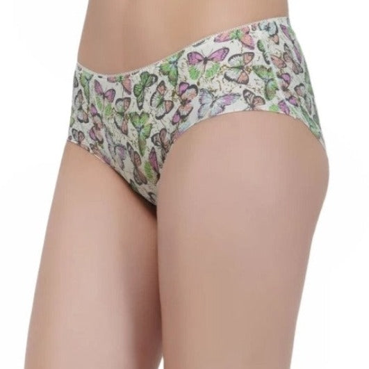 Voler Haut Butterfly Print Panties - Seamless, Soft and Stretchable Fabric (Pack of 1)