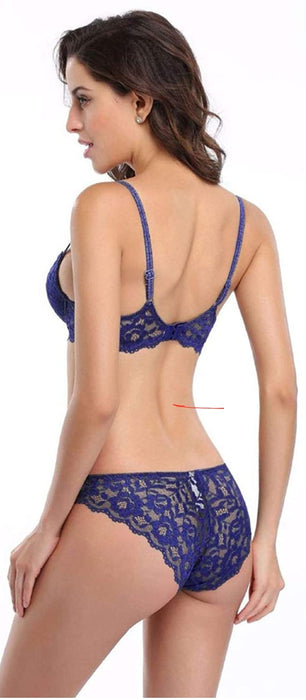 Voler Haut Net Bridal Set Royal Blue