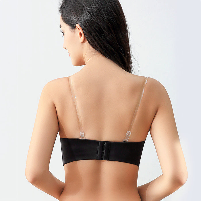 Voler Haut Women Transparent Shoulder Bra Straps