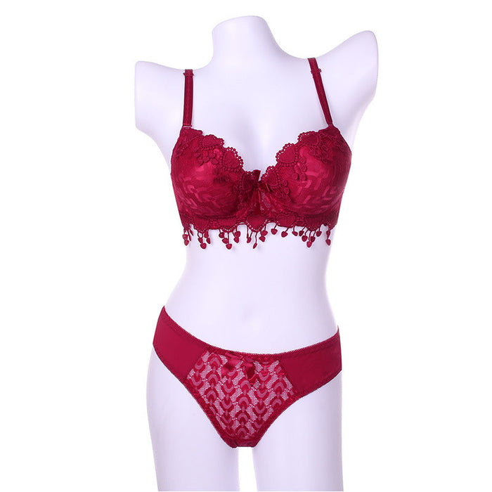 Voler Haut Heart Shape Bridal Set of Bra and Panty Set combo