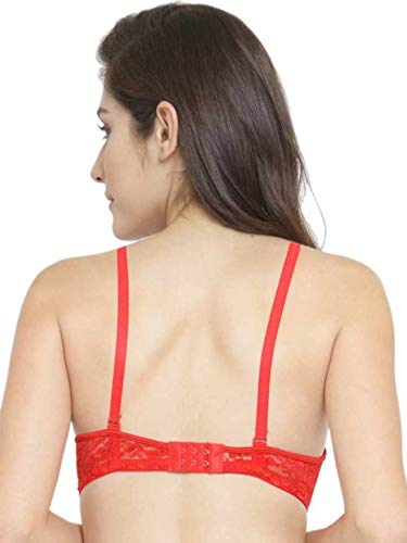 Voler Haut Women Net Design Underwired Padded Bra