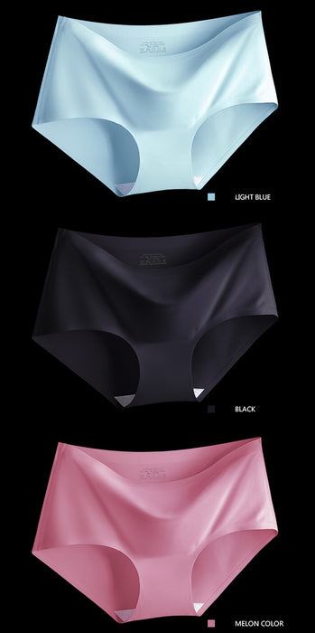 Voler Haut Women Mid -waist Seamless Soft Stretchable Panties (pack of 3)